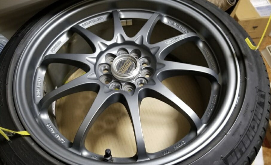 レイズ CE28 Volk Racing ボルクレーシング ガンメタ色 13ml タッチペン タッチアップ ペイント 車 ペ..