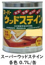 スーパーウッドステイン(屋外用) 各色 0.7L/缶(小分け)【1液 油性 木目生かす 浸透性 吉田製油所】