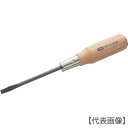 TONE 貫通ドライバー(木柄) (−)0.9X6.0(MD-100)810-9134【TONE(株)】