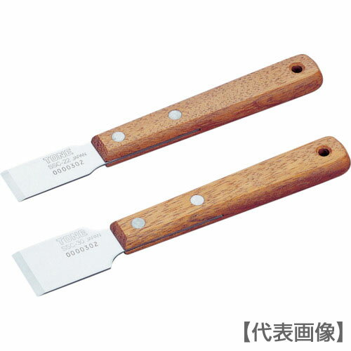 TONE　ステンレススクレーパー　全長180mm　刃幅40mm（SSC-40）810-9409【TONE（株）】