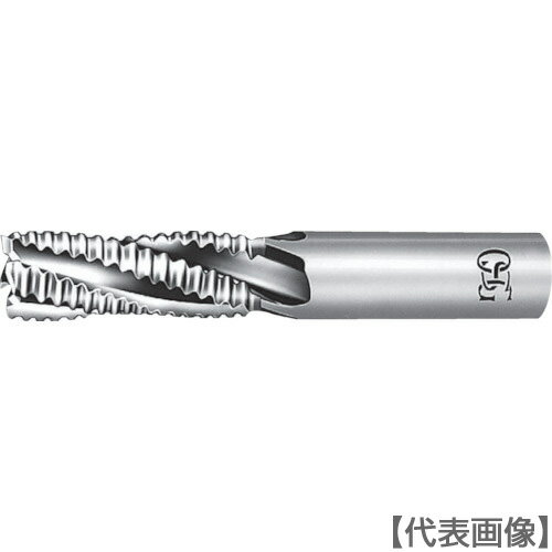 OSG　ハイスエンドミル　ラフィングミディアム　14（EX-REEN-14）200-8386 【オーエスジー（株）】