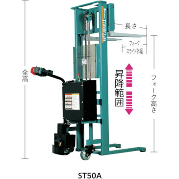 ビシャモン　トラバーリフト（バッテリー上昇走行式）（ST98A）