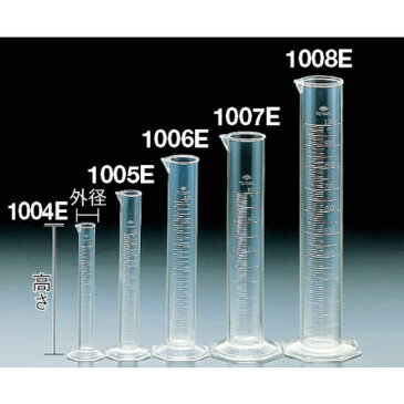 サンプラ　ケミカルメスシリンダー　100ml（1004E）