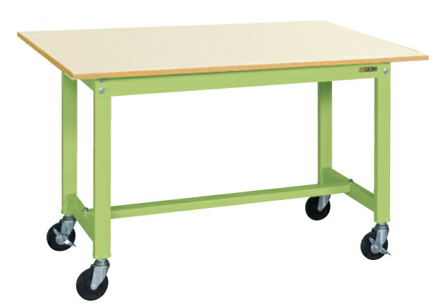 軽量作業台KSタイプ（移動式）（KS－097PRIG）W900×D750×H740【サカエ】※代引決済不可、個人宅配送不可