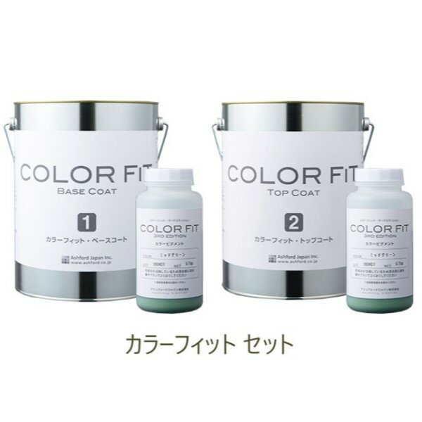 カラーフィットサード・エディションセット スチールグレー 9kgセット【アシュフォードジャパン】※キャンセル不可