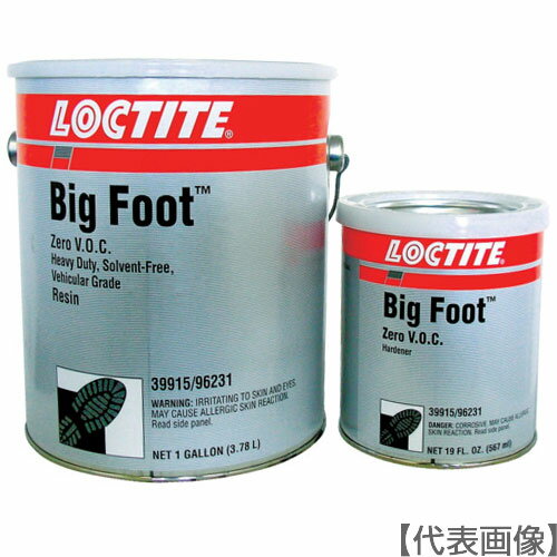 ロックタイト 防滑塗料 ビッグフット ZV 灰 3.3LT(1716378)(PC6315)(BF-ZVGRY)290-1307【ヘンケルジャパン(株)ACM事...