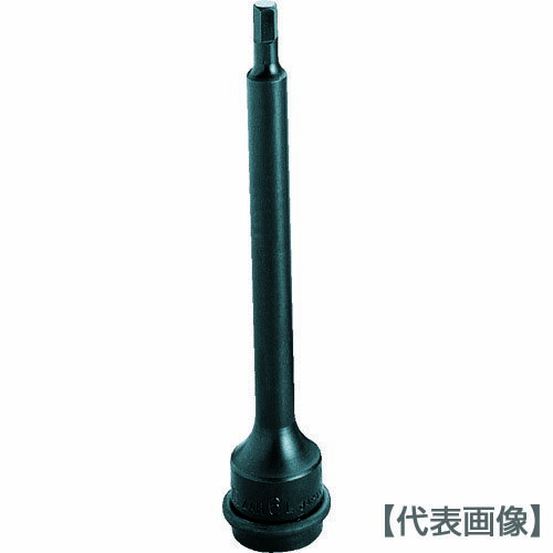TONE　インパクト用ロングヘキサゴンソケット　対辺寸法6mm　差込角12．7mm（4AH-06L）119-7142【TONE（株）】