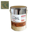 U-OIL(ユーオイル) ハード アンチークブルー(H22)3.8L【株式会社シオン】屋内・屋外共用