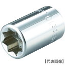 TONE ソケット(8角) 7mm(3.00E-07)369-4976【TONE(株)】