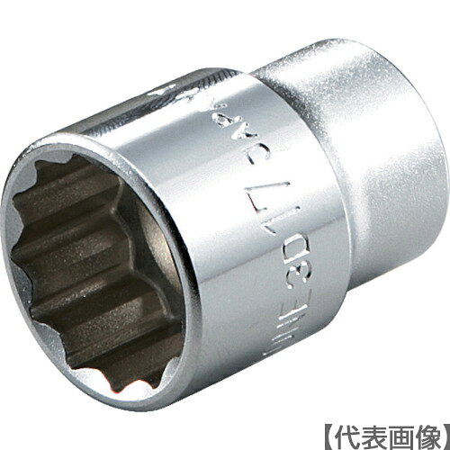 製品仕様 商品名 TONE　ソケット（12角）　対辺寸法17mm　全長30mm（122-3887）【TONE（株）】 内容量1個 発注単位1個 仕様・規格●差込角（mm）：9.5●対辺寸法（mm）：17●全長（mm）：30●対辺形状：12角●対辺（mm）：17 材質●構造用鋼 生産国日本 質量・質量単位50g 品番3D-17 特長●スタンダードタイプで、対辺12角形状です。●重工業整備まで必要なツールを取りそろえています。●12角は6角よりも、ボルト頭やナットに対して2倍差し込みやすく作業効率がアップします。 当店では2014年3月31日23時59分までは、販売価格を旧税率で表示しています。 出荷や発送が4月1日以降になる場合は別途増税分をご請求させていただく場合がございます。 関連商品商品詳細