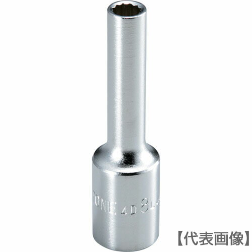 TONE　ディープソケット（12角）　対辺寸法16mm　全長83mm（4D-16L）369-6146【TONE（株）】