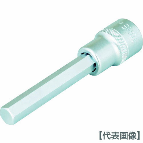 TONE　ロングヘキサゴンソケット　14mm（4H-14L）356-6471【TONE（株）】