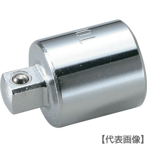 TONE　ソケットアダプター　差込角9．5／6．35mm　全長23．9mm（48）120-8608【TON...