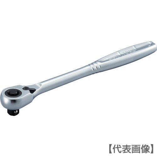 TONE　ラチェットハンドルホールドタイプ　差込角9．5mm（RH3H）447-2519【TONE（株）】