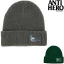 アンタイヒーロー ニットキャップ ANTI HERO LIL PIGEON LABEL CUFF BEANIE キャップ ビーニー ニット帽 正規取扱店