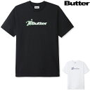 o^[ObY TVc BUTTER GOODS T-SHIRT LOGO TEE T vgT XP[g T-SHIRT XP[^[