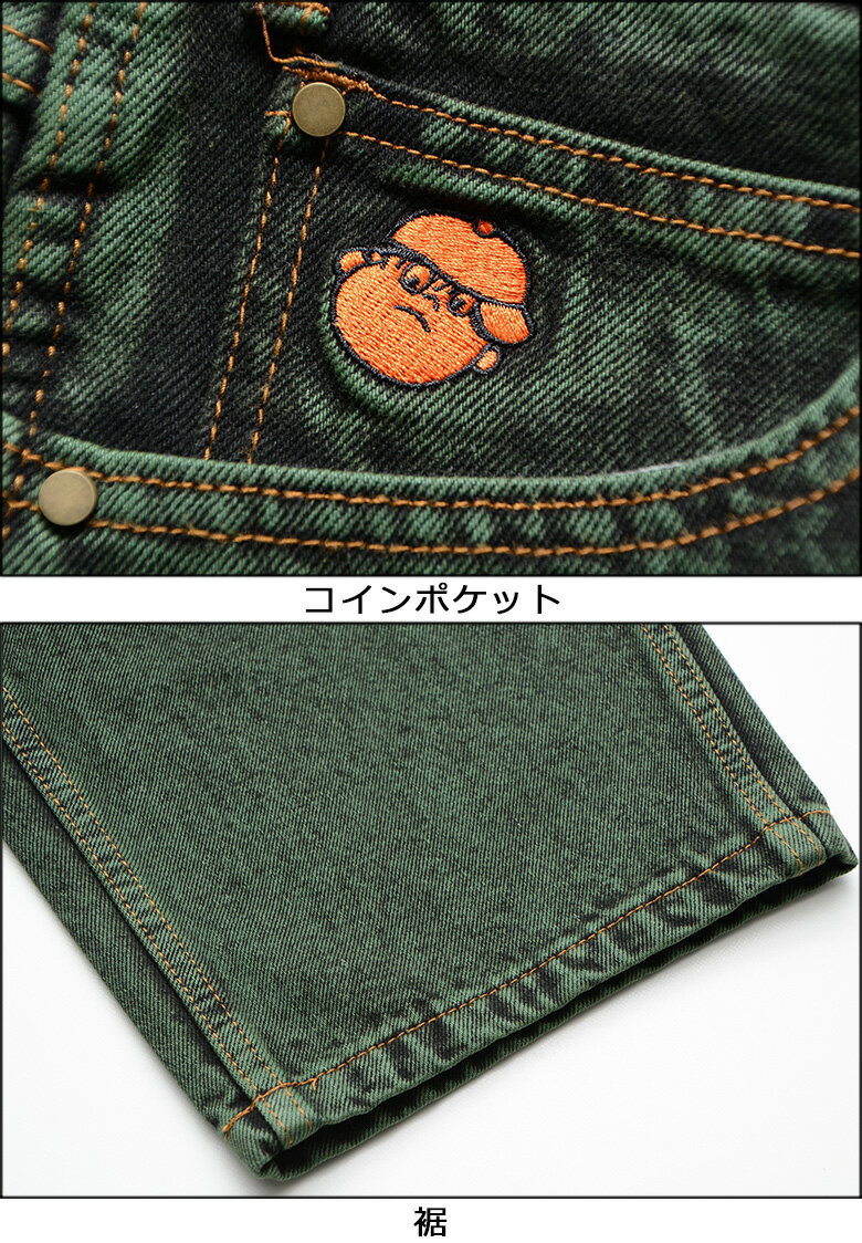 バターグッズ パンツ BUTTER GOODS SANTOSUOSSO CARGO DENIM JEANS カーゴパンツ ミリタリーパンツ デニムパンツ ジーンズ スケート バギーパンツ 正規取扱店