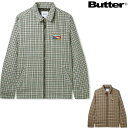 o^[ObY WPbg BUTTER GOODS ROLLER ZIP JACKET `FbNWPbg AE^[ XP[g JACKET XP[^[