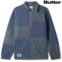 o^[ObY WPbg BUTTER GOODS WASHED CANVAS PATCHWORK JACKET n[tWbv vI[o[ AE^[ AmbN XP[g XP[^[