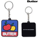 o^[ObY L[z_[ BUTTER GOODS GROVE RUBBER KEYCHAIN L[`F[ XP[g XP[^[