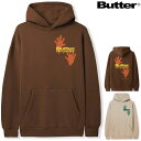 バターグッズ パーカー BUTTER GOODS AMPHIBIAN PULLOVER HOOD フードスウェット プルオーバー パーカー スケート スケーター