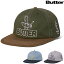 バターグッズ キャップ BUTTER GOODS CRITTER 6PANEL CAP ストラップバック 帽子 スケート スケーター