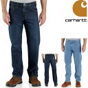 カーハート パンツ CARHARTT RELAXED-FIT TAPERED JEAN デニムパンツ ワークパンツ デニム ジーンズ DENIM PANT 105119 (B17)