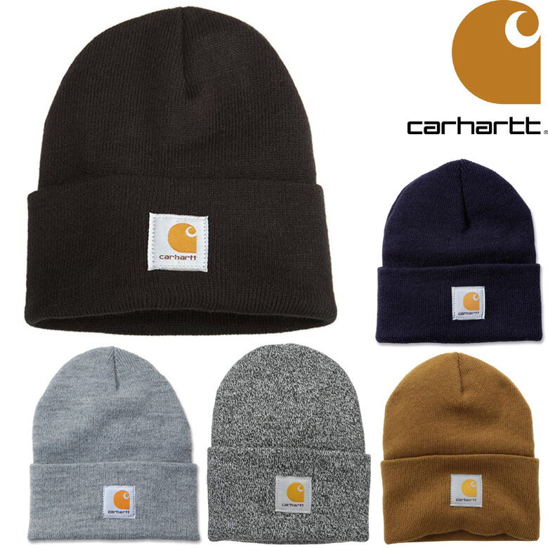 カーハート ニットキャップ CARHARTT BEANIE ビーニー ワッチキャップ BEANIE KNIT 帽子ニット帽 CAP A18 キャップ