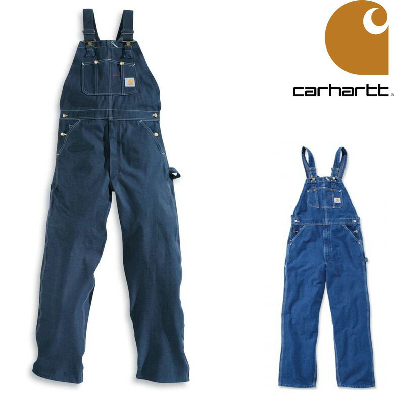 カーハート オーバーオール CARHARTT DENIM BIB OVERALLS パンツ PANT R07のサムネイル