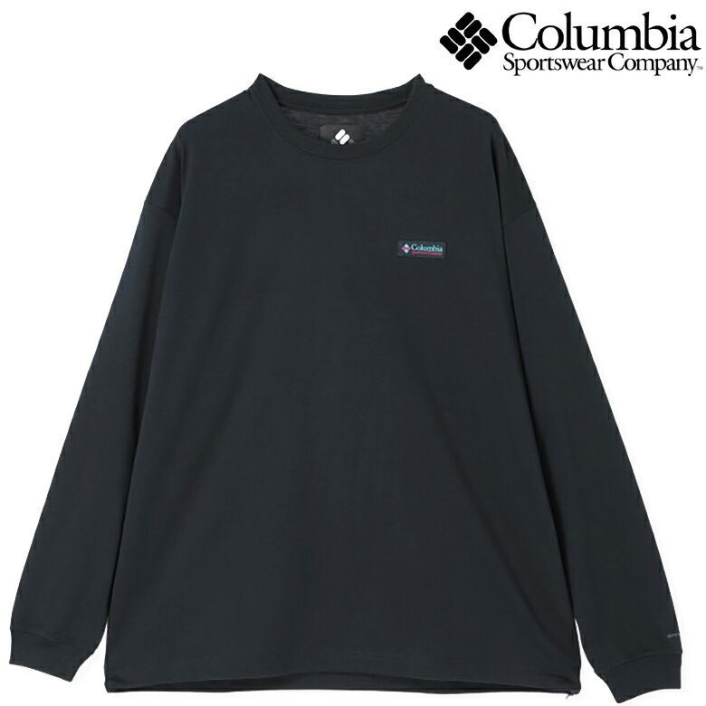 Rakuten - コロンビア ロンT COLUMBIA CROOKED RIVER L/S TEE クロックドリバーロングスリーブTシャツ 正規取扱店 Tシャツ 長袖 UVカット クルーネック メンズ 速乾 紫外線 PM0595