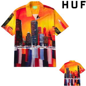 ϥ  HUF CONCRETE JUNGLE S/S WOVEN TOP ꥾ȥ ϥ SHIRT 