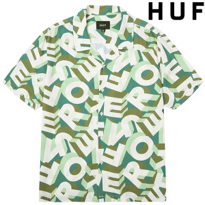 ϥ  HUF ABECEDERIAN S/S RESORT SHIRT ꥾ȥ ϥ SHIRT 