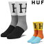 （ ハフ ソックス ） HUF BLOCKED CLASSIC H SOCKS ハフ ソックス ハイソックス スケーターソックス 靴下