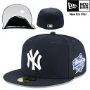 ニューエラ 限定 キャップ 海外限定 日本未発売 NEW ERA 59FIFTY MLB New York Yankees Navy World Series ...