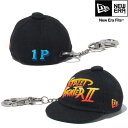 ニューエラ キーホルダー NEW ERA CAP KEY HOLDER 正規取扱店 キャップキーホルダー STREET FIGHTER II ストリートファイターII 1P ブラック