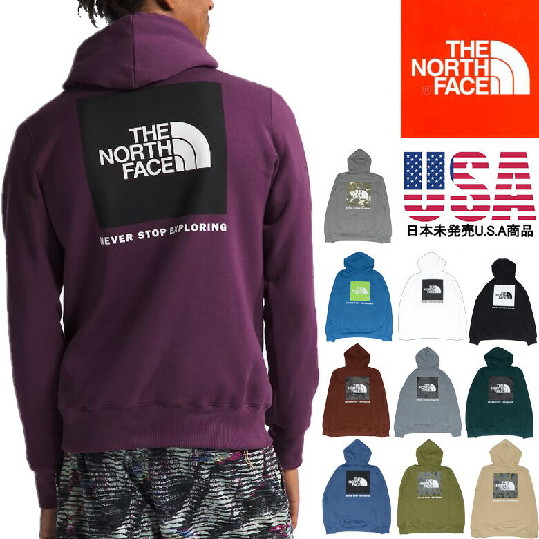 ザ ノースフェイス パーカー THE NORTH FACE BOX NSE PULL OVER HOODIE ノースフェイス パーカー （日本未発売USA商品） フーディー プリント パーカー スウェット ロゴ パーカー プルオーバー パーカー メンズ ザ・ノース・フェイス