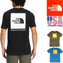 ザ・ノース・フェイス Tシャツ メンズ ザ ノースフェイス Tシャツ THE NORTH FACE S/S BOX NSE TEE （日本未発売USA商品） ノースフェイス Tシャツ メンズ プリント Tシャツ ザ・ノース・フェイス 半袖 Tシャツ ロゴTシャツ