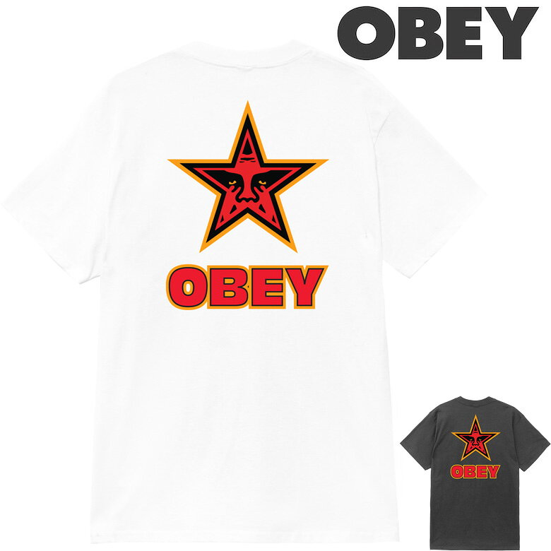 Rakuten - オベイ Tシャツ OBEY STAR S/S TEE 正規取扱店 半袖 ショートスリーブ