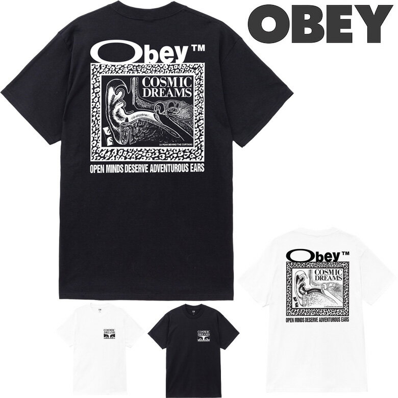 オベイ Tシャツ OBEY COSMIC DREAMS S/S TEE 正規取扱店 半袖 ショートスリーブ