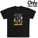 I[j[[N TVc ONLY NY PAPER RUN TEE TVc vgTVc ONLY NEW YORK