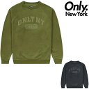 I[j[[N g[i[ ONLY NY VARSITY RAGLAN CREW NECK N[lbN XEFbg ONLY NEW YORK