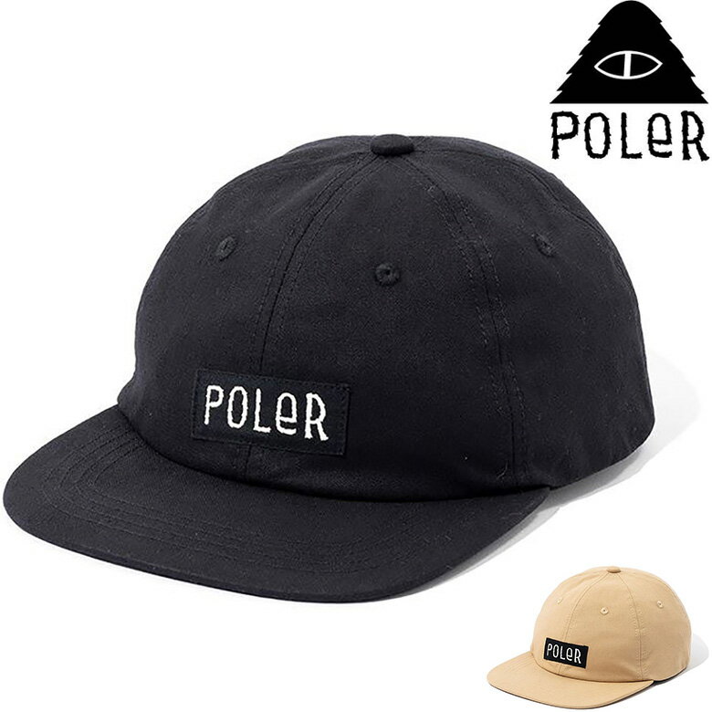 ポーラー キャップ POLeR COTTON 6P CAP 正規取扱店 【12時迄のご注文で当日出荷(店舗休業日以外)】