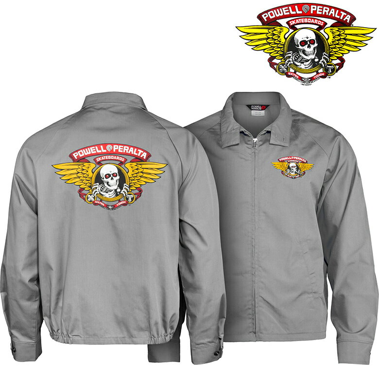 Rakuten - パウエル ペラルタ ジャケット POWELL PERALTA WINGED RIPPER GAS JACKET アウター スイングトップ スケート スケーター パウエルペラルタ