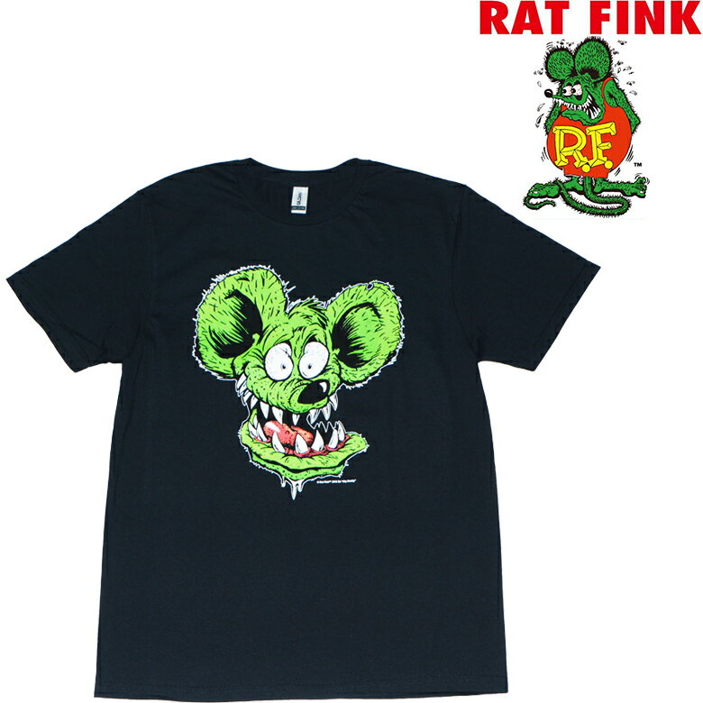 ラットフィンク Tシャツ RAT FINK RAT FACE TEE 半袖T T-SHIRT プリントT エド・ロス Ed Big Daddy Roth