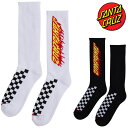 T^N[Y \bNX SANTA CRUZ CHECK RINGED FLAMED DOT SOCK C nC\bNX XP[g XP[^[