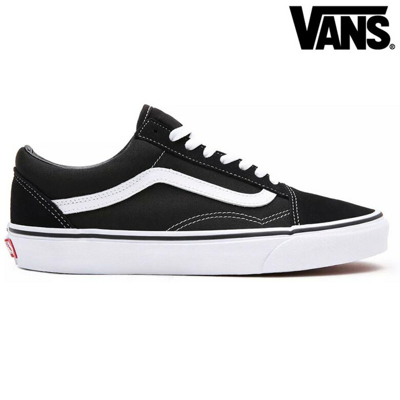 バンズ スニーカー VANS OLD SKOOL BLACK / WHITE 正規取扱店 ヴァンズ シューズ オールドスクール スケート スケシュー スケーター VN000D3HY28