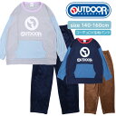 【ポイント10倍】5/7 07:59まで!限定クーポンも! ★ 送料無料 ★ OUTDOOR PRODUCTS キッズ 長袖 パジャマ [ アウトドア プロダク...