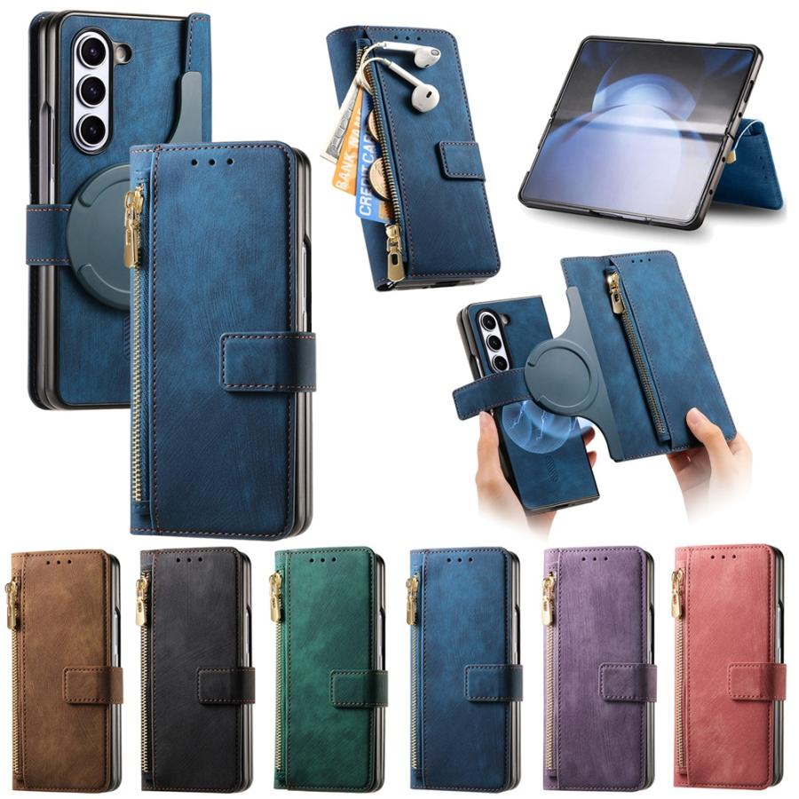 ギャラクシー Z Fold7 ケース 手帳型 カード galaxy z fold7 ケース カード収納 ギャラクシーZ fold6 ケース 耐衝撃 Galaxy Z fold 6 ケース magsafe galaxy z fold5 ケース galaxy フォールド4 ケース GALAXY z Fold3 ケース スマホケース 耐衝撃