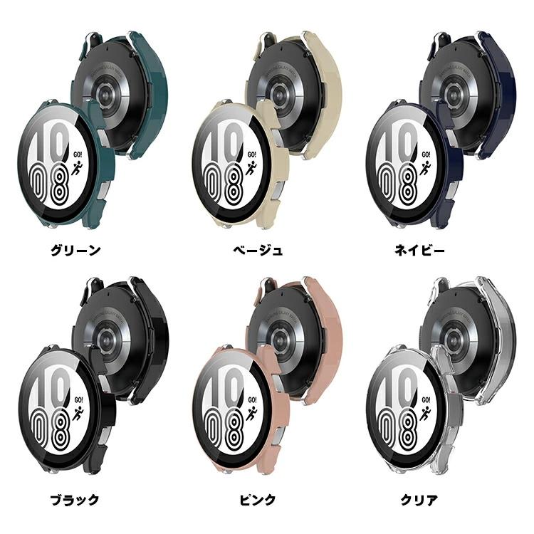 Galaxy Watch4 ケース カバー 全面保護 脱着簡単 柔軟 Galaxy Watch 4 薄型 44mm 軽量 保護カバー 40mm 44mm 擦り傷防止 時計周り保護 耐衝撃ケース