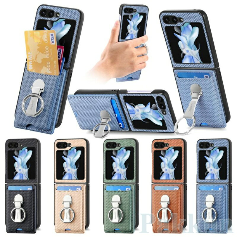 galaxy z flip7 ケース ギャラクシー z flip7 ケース galaxy z flip6 ケース リング付き galaxy z flip5 ケース カード入れ 背面 galaxy z flip4 スマホケース スタンド機能 落下防止 galaxy折りたたみスマホケース